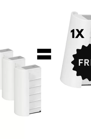 Pachet de 5 versiune maro PRO + cartușe de imprimantă manuală – până la 5000 de printuri (4+1)