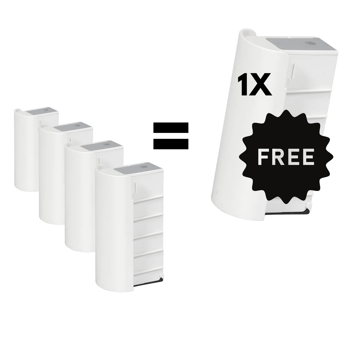 Pachet de 5 versiune maro PRO + cartușe de imprimantă manuală - până la 5000 de printuri (4+1)